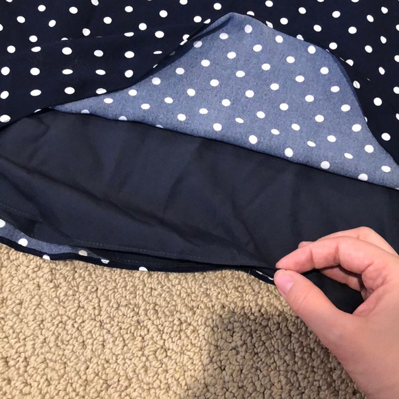 J Crew Scallop Polka Dot Tank - Picture 6 of 6